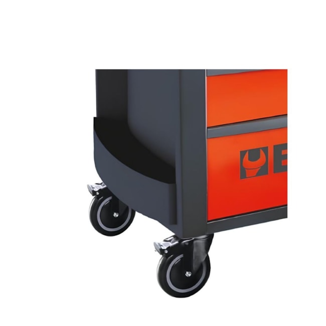 Carrinho para Ferramentas com 7 Gavetas e Prateleiras Laterais Vermelho RSC24L/7-R BETA-947ba247-819e-463b-8df6-83ff344c5f0f
