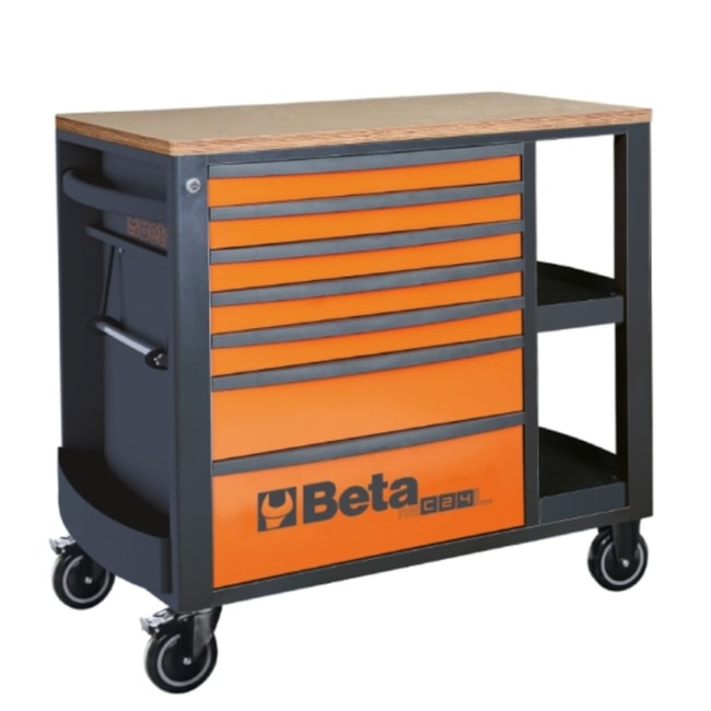 Carrinho para Ferramentas com 7 Gavetas Laranja RSC24L/7-O BETA-4d61aa29-0925-4b6d-a494-e0838c4023aa