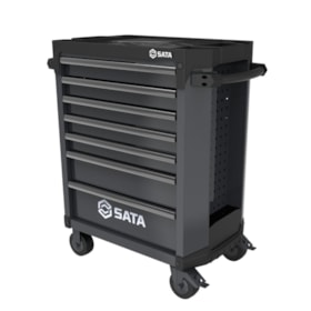 Carrinho para Ferramentas com 7 Gavetas Preto ST95113G-B SATA