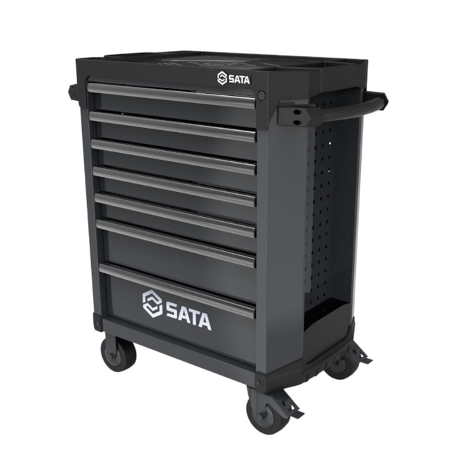 Carrinho para Ferramentas com 7 Gavetas Preto ST95113G-B SATA-32135923-3a45-4a42-91a8-033eac5067ef