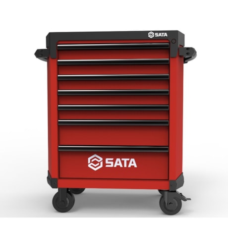 Carrinho para Ferramentas com 7 Gavetas Vermelho Profissional ST95113G-R SATA-719c143f-7d77-4b40-a3e2-35315685623b