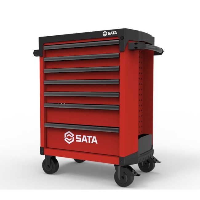 Carrinho para Ferramentas com 7 Gavetas Vermelho Profissional ST95113G-R SATA-8271a621-095e-4719-b580-78a7e8df2e0e