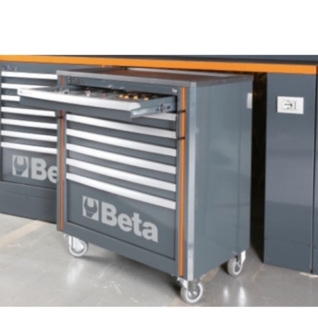 Carrinho para Ferramentas com 8 Gavetas Cinza C55C8 BETA-46136f3c-e303-4f12-9ce6-5a98e55f8c1e