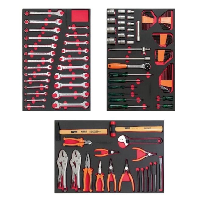 Carrinho para Ferramentas com 8 Gavetas e 115 Peças 44950/717 TRAMONTINA PRO-9e6387a2-a5ce-497f-989f-752e75038c8c