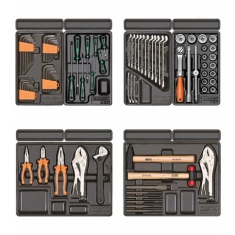 Carrinho para Ferramentas com 8 Gavetas e 173 Peças 44950955 TRAMONTINA PRO-0b8566ea-9151-4602-81be-b687a77e3710
