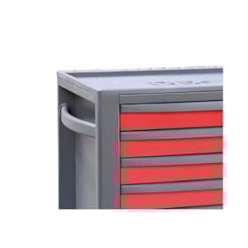 Carrinho para Ferramentas com 8 Gavetas Vermelho RSC24/8 BETA