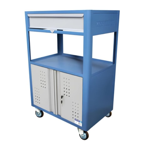 Carrinho para Ferramentas Compacto com 1 Gaveta e Porta Inferior CR-97 MARCON-d9ef8e29-0526-4d50-8979-3903b89489bf