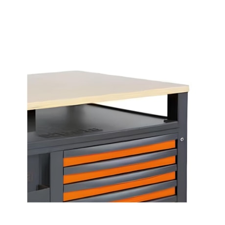 Carrinho para Ferramentas de 10 Gavetas com Tampo de Madeira SuperTank Laranja RSC28-O BETA-61bec289-f5c2-40f3-a2d5-b8c51c03eca9