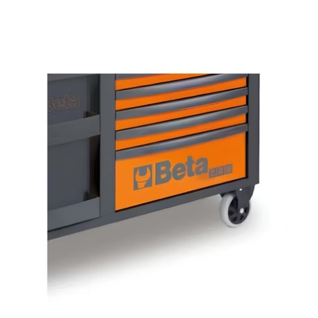Carrinho para Ferramentas de 10 Gavetas com Tampo de Madeira SuperTank Laranja RSC28-O BETA-83980422-5c57-4c0a-a9fd-f004aff88e35
