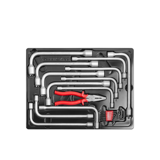 Carrinho para Ferramentas de 4 Gavetas e 2 Portas Black Edition com 236 Peças R21561241 GEDORE RED-52a5b66e-86e5-4e19-a676-e9b3216235bf