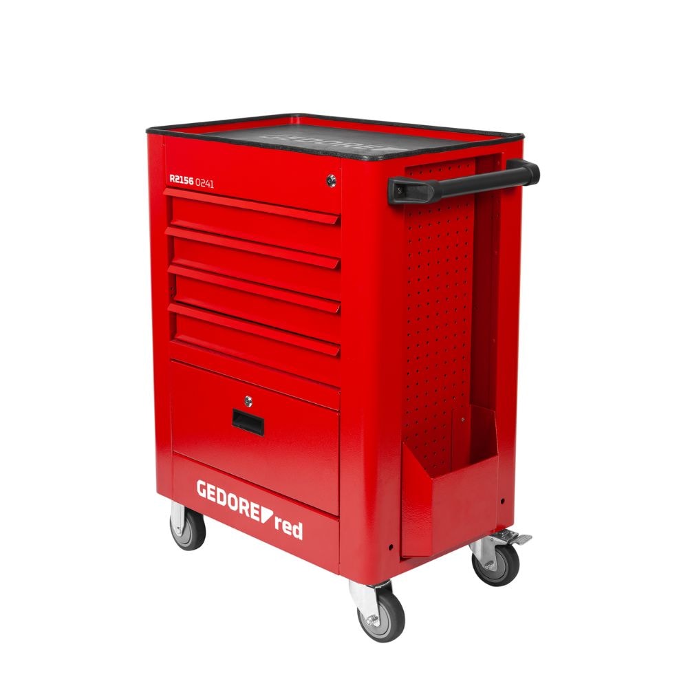 Carrinho para Ferramentas Vermelho com 6 Gavetas R20150106 GEDORE