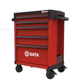 Carrinho para Ferramentas de 5 Gavetas Vermelho ST95112G-R SATA