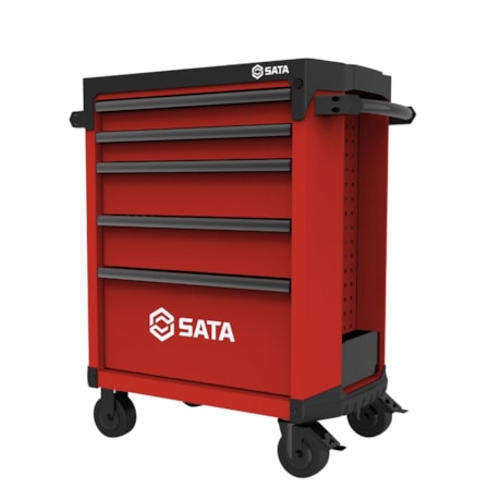 Carrinho para Ferramentas de 5 Gavetas Vermelho ST95112G-R SATA-7bebc0e3-eade-4bad-9c1f-cbc43394454f