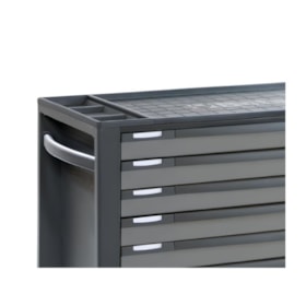 Carrinho para Ferramentas de 7 Gavetas Longo Anti-inclinação Cinza RSC24AXL/7-A BETA