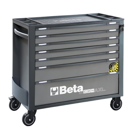 Carrinho para Ferramentas de 7 Gavetas Longo Anti-inclinação Cinza RSC24AXL/7-A BETA-ebc506c4-20d8-4b7d-81ca-30ca9494e1d1