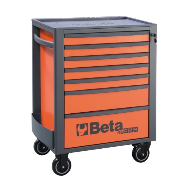 Carrinho para Ferramentas Fechado 7 Gavetas Full Laranja RSC24/7 BETA-98af1df0-f991-472d-a1f4-a59258bd4953