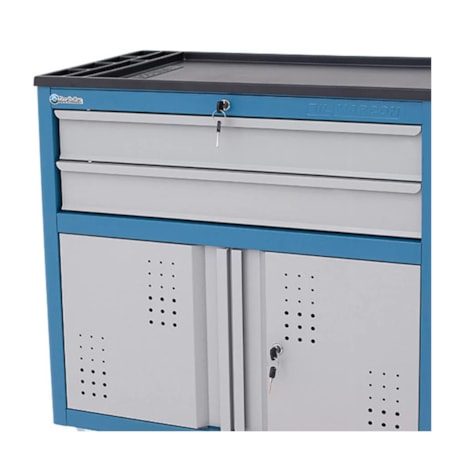 Carrinho para Ferramentas Fechado com 2 Gavetas CR-14 MARCON-9576c35c-0ab7-488e-b7c6-496aea42a6ff