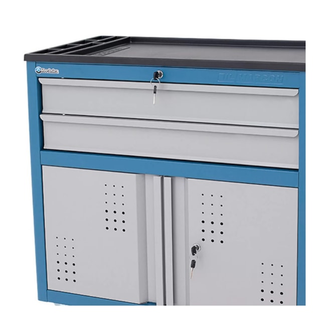 Carrinho para Ferramentas Fechado com 2 Gavetas CR-14 MARCON-652c9089-f0af-4eca-bc90-b38f2489f721