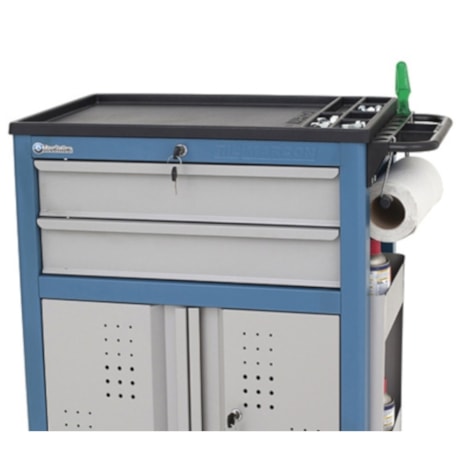 Carrinho para Ferramentas Fechado com 2 Gavetas CR-39 MARCON-428fa8a6-bc97-407c-8598-923c9e15c08c