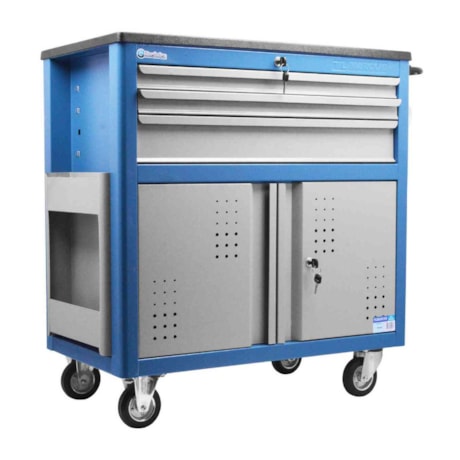 Carrinho para Ferramentas Fechado com 3 Gavetas CR-58 MARCON-58cd6edb-3910-4751-822d-1f1b8d852a3c