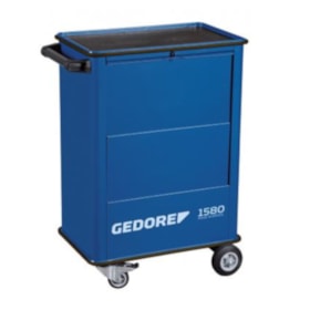 Carrinho para Ferramentas Fechado com 4 Gavetas com 107 Ferramentas 1580GM-MIX 2 GEDORE