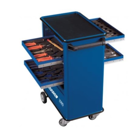 Carrinho para Ferramentas Fechado com 4 Gavetas com 107 Ferramentas 1580GM-MIX 2 GEDORE-72dc81fa-b402-4f7f-8f38-fadfe9b54b23