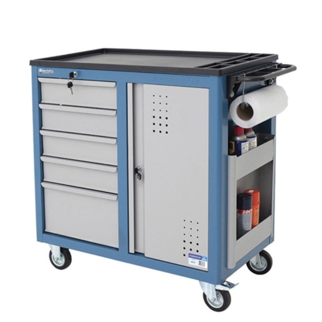 Carrinho para Ferramentas Fechado com 5 Gavetas CR-15 MARCON-1a07f610-aef6-4d12-a7b2-58af4ffa1ac0