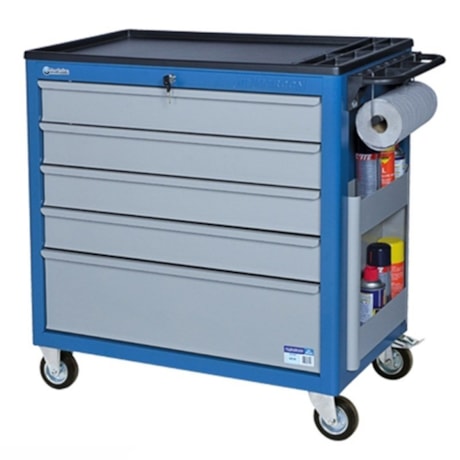 Carrinho para Ferramentas Fechado com 5 Gavetas CR-16 MARCON-b32f1fdf-6e80-4eaa-a220-e8a986329fea