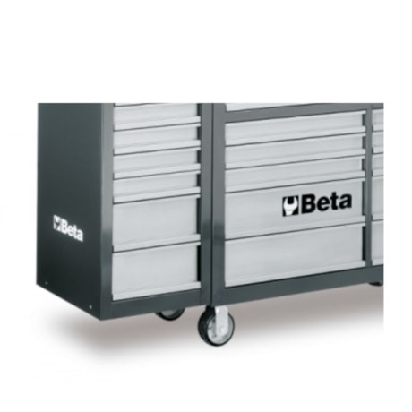 Carrinho para Ferramentas Serviço Pesado Cinza com 33 Gavetas C38C BETA-a5f04081-c133-4449-b514-a19679f058d6