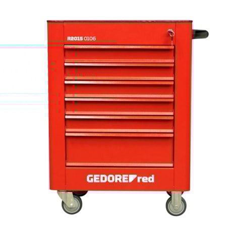 Carrinho para Ferramentas Vermelho com 6 Gavetas R20150106 GEDORE RED-e2a68714-d13d-4c2e-a31a-6119426a168e