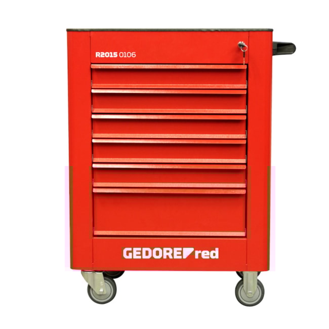 Carrinho para Ferramentas Vermelho com 6 Gavetas R20150106 GEDORE RED-94d81d7c-8a6a-4cd7-a90f-fcae1bfc3240