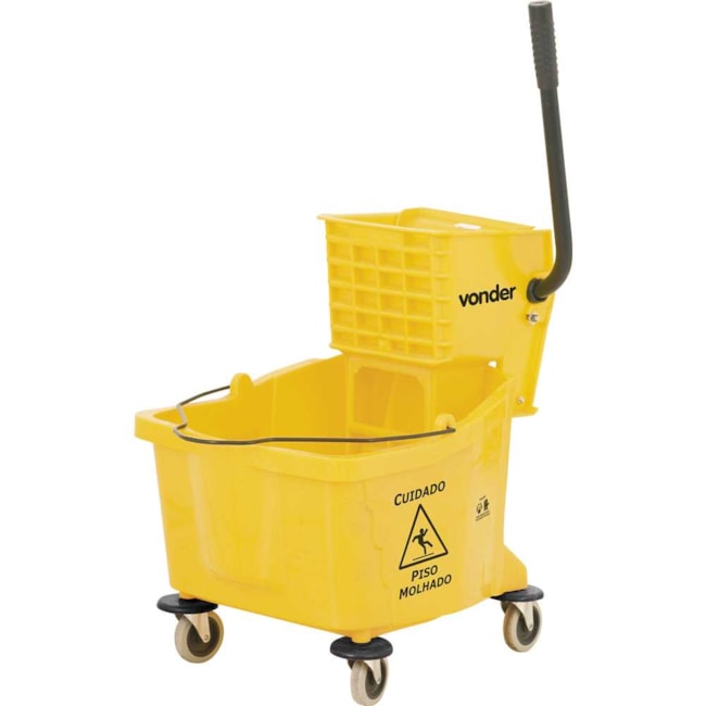 Carrinho para Limpeza com Balde Plástico 6358320000 VONDER-d07163fc-bdb5-499f-8d5c-f5b5eb5b4a35