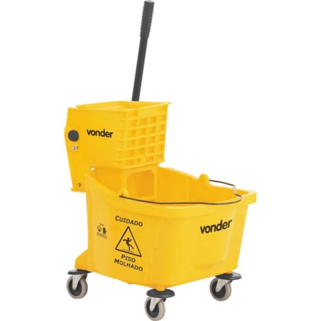 Carrinho para Limpeza com Balde Plástico 6358320000 VONDER-50a038d0-3956-4f28-8296-f88681675488
