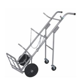 Carrinho para Transporte de Oxigênio 2 Cilindros TM-75 MARCON