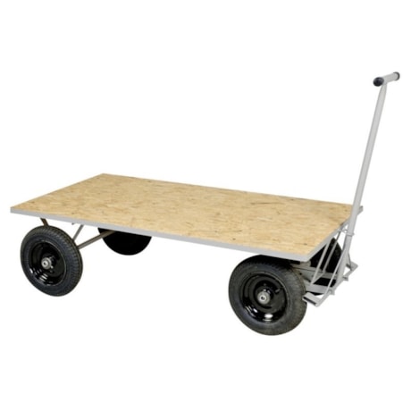 Carrinho Plataforma em Madeira com Capacidade de 400kg TM-53 MARCON-2d0b1c61-4359-4160-b4da-f5fb82f5f524