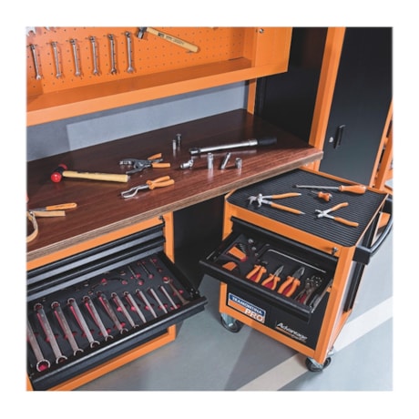 Carro de Ferramentas Fechado com 5 Gavetas 1 Porta 115 Peças 44950715 TRAMONTINA PRO-d5cb6b30-6af6-48f9-a7ad-8aed4d6c2313