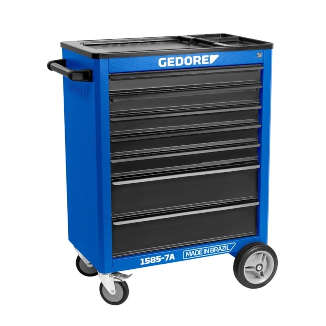 Carro Ferramenta Fechado 7 Gavetas Azul 1585-7A GEDORE-82169978-6396-45a1-a959-6f93467ff888