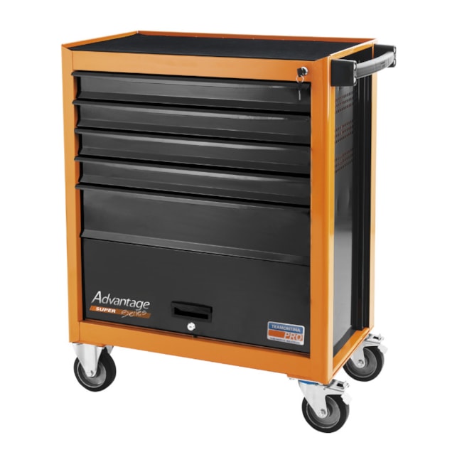 Carro Para Ferramentas 5 Gavetas e 1 Porta 44950009 TRAMONTINA PRO-e67c9434-08f6-46d5-bf6f-cf682207ef85