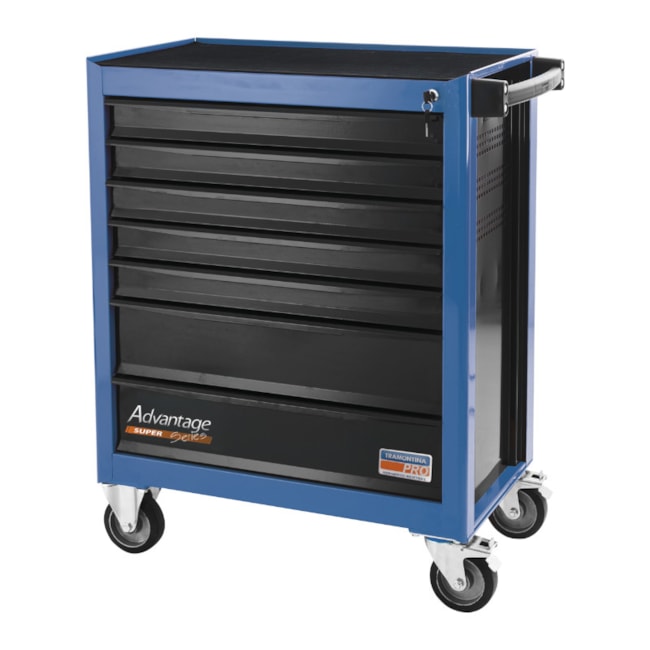 Carro Para Ferramentas 7 Gavetas com capacidade para 400 Kg Azul 44950/211 TRAMONTINA PRO-69ce4abc-ad2a-47da-8409-99257f60cb24
