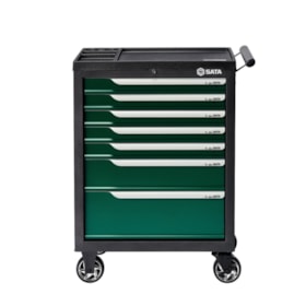 Carro para Ferramentas 7 Gavetas Verde ST95126G SATA