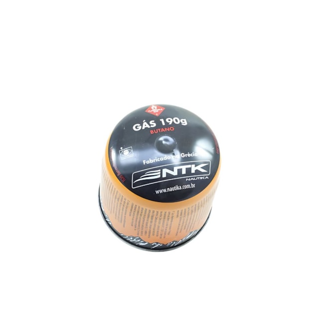 Cartucho para Cilindro de Gás Butano 190G para Maçarico Portátil NTK CARTUCHO NAUTIKA-2e667918-f20a-4f54-afda-d41193c648b3