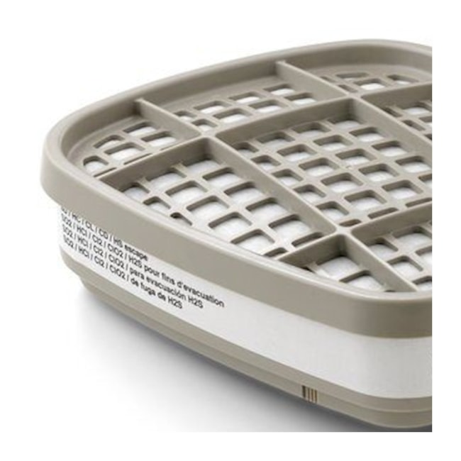 Cartucho Químico Contra Gases Ácidos 6002 3M-8c260412-92ce-4d76-a8df-79fa5e97b618
