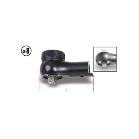 Catraca para Barras Dinamométricas Encaixe 1/4