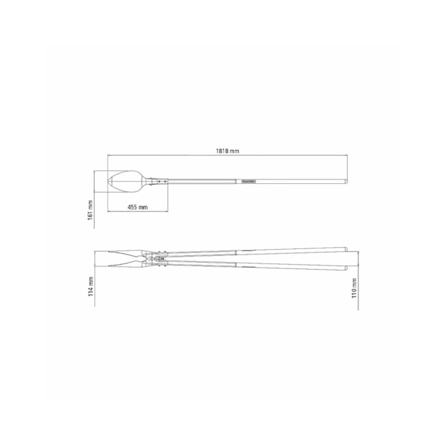 Cavadeira Articulada Cabo de Madeira 145cm com Batente Plástico 77566813 TRAMONTINA-b169cb86-e8b4-4bfd-bbcb-ea941ac71f75
