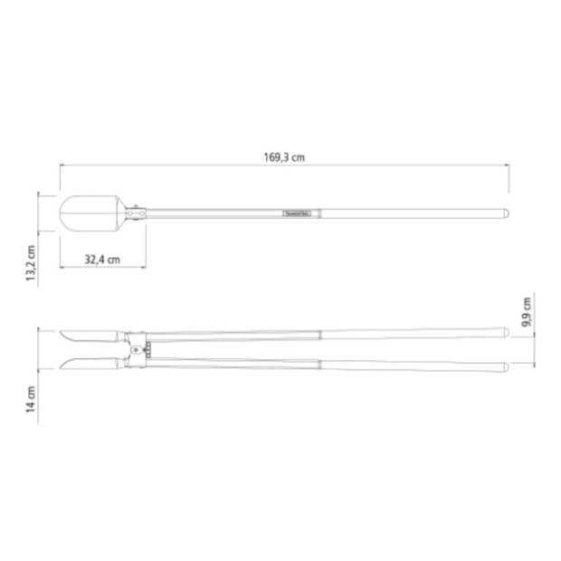 Cavadeira Articulada com Cabo de Madeira 145cm 77568813 TRAMONTINA -615250b1-f613-4213-a336-04f38522ce98