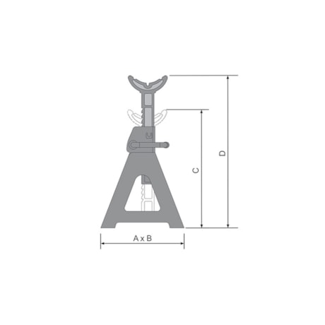 Cavalete Mecânico 3 Toneladas 1 Par CT 3000 BOVENAU -7708726d-f4c3-4216-b4c3-6ead2c06c000