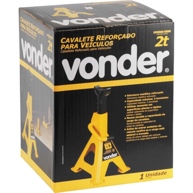Cavalete para Veículos 2TON 3599200000 VONDER-73a5caa6-c50d-4ba3-8352-64c57593f673