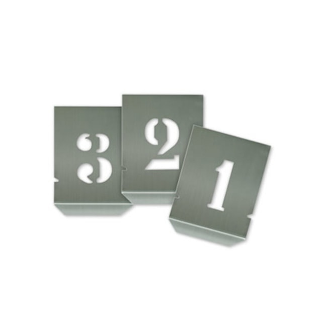 Chapa Algarismos Vazada para Pintura 50mm 9 Peças 1360003 AMATOOLS-bf585835-963c-4d5b-95af-740124b67d59