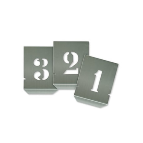 Chapa Algarismos Vazada para Pintura 80mm 9 Peças 1360004 AMATOOLS-745e4566-1b0f-4222-a42a-ccc1defba86a