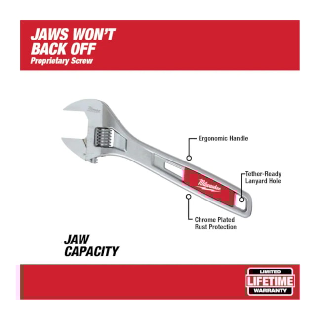 Chave Ajustável Inglesa 10